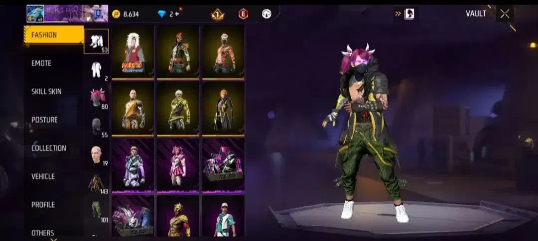 اکانت فری فایر|کنسول، بازی ویدئویی و آنلاین|گنبد کاووس, |دیوار