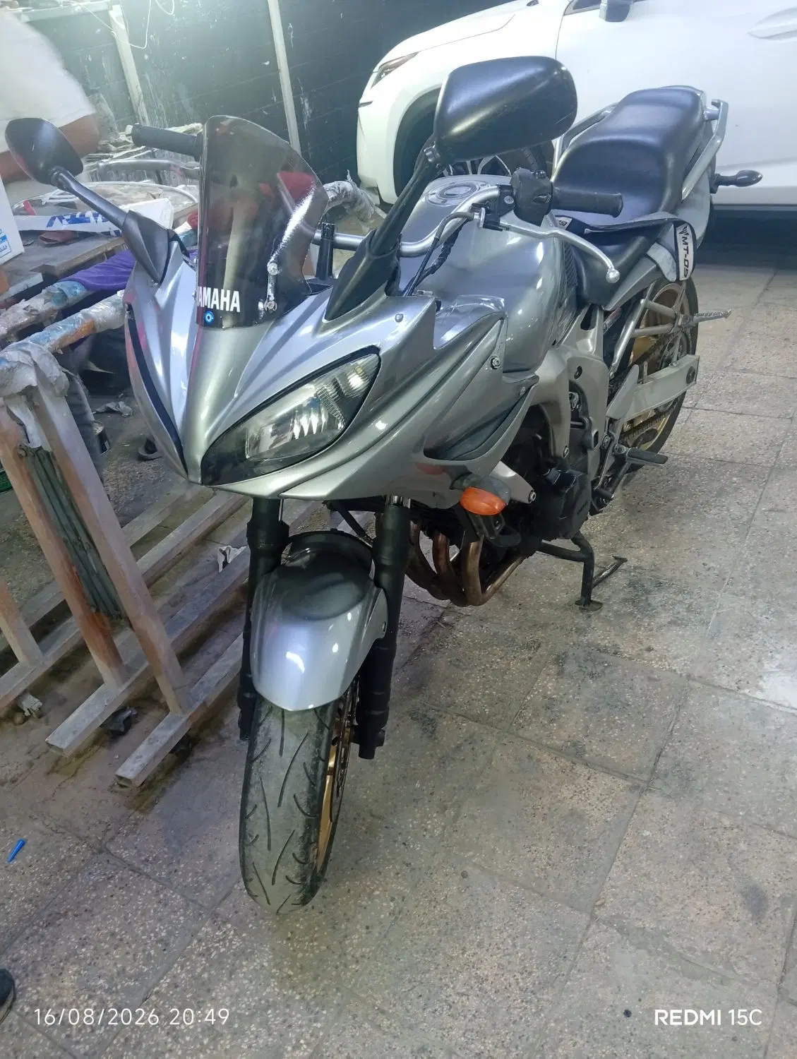 fz600 mt6یاماها|موتورسیکلت|تهران, مشیریه|دیوار