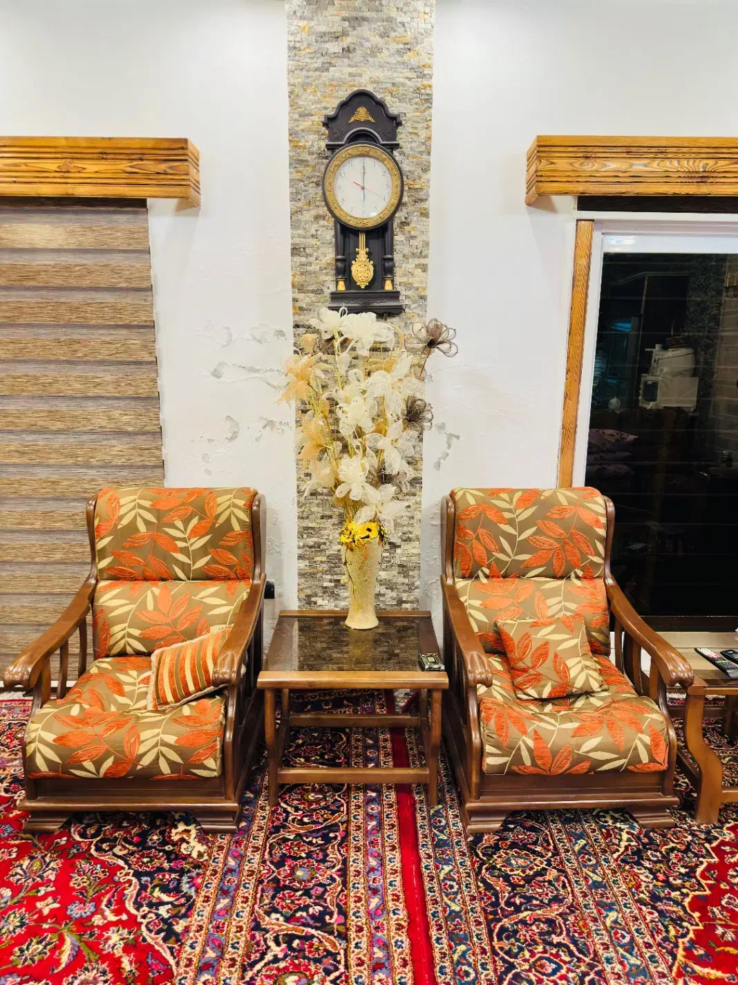 مبل راحتی چوب راش|مبلمان خانگی و میز عسلی|رویان, |دیوار