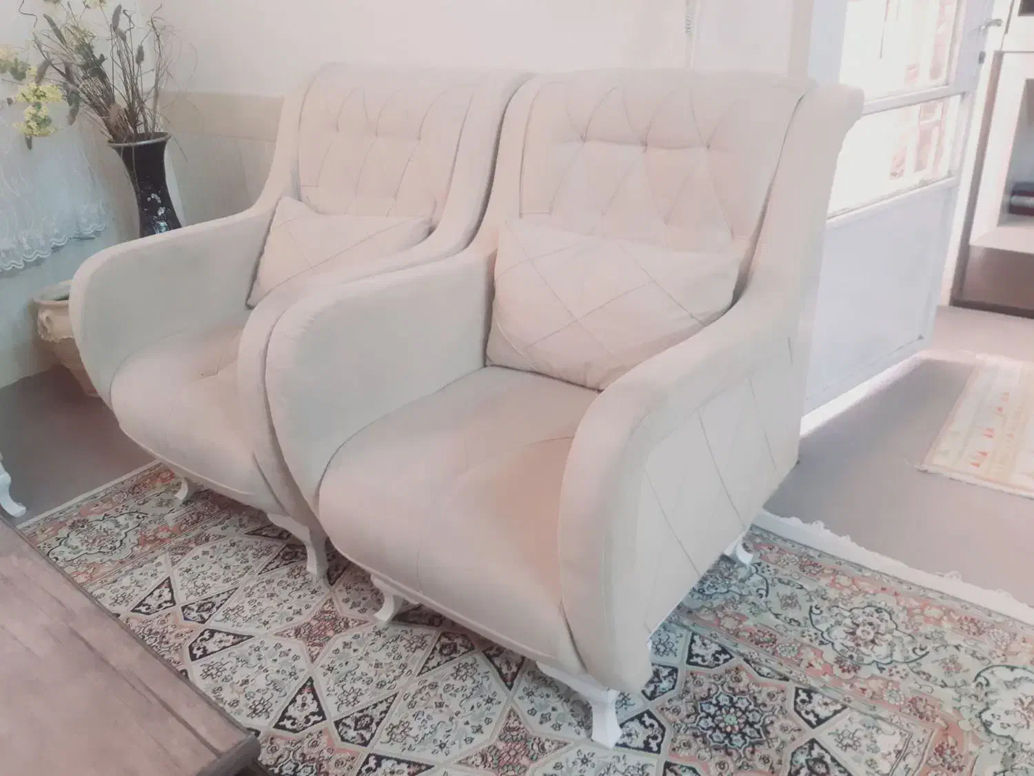 مبل ۷نفره چسترکارتهران بامیزمناسب جهیزیه|مبلمان خانگی و میز عسلی|تربت جام, شهید نصرالهی|دیوار