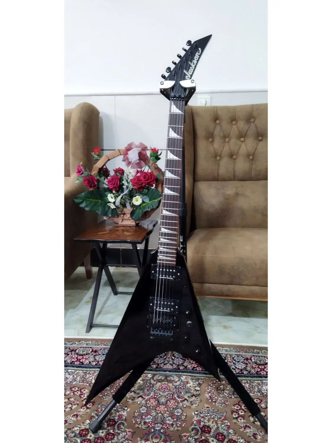 guitar electric jackson|گیتار، بیس، امپلیفایر|سمنان, |دیوار