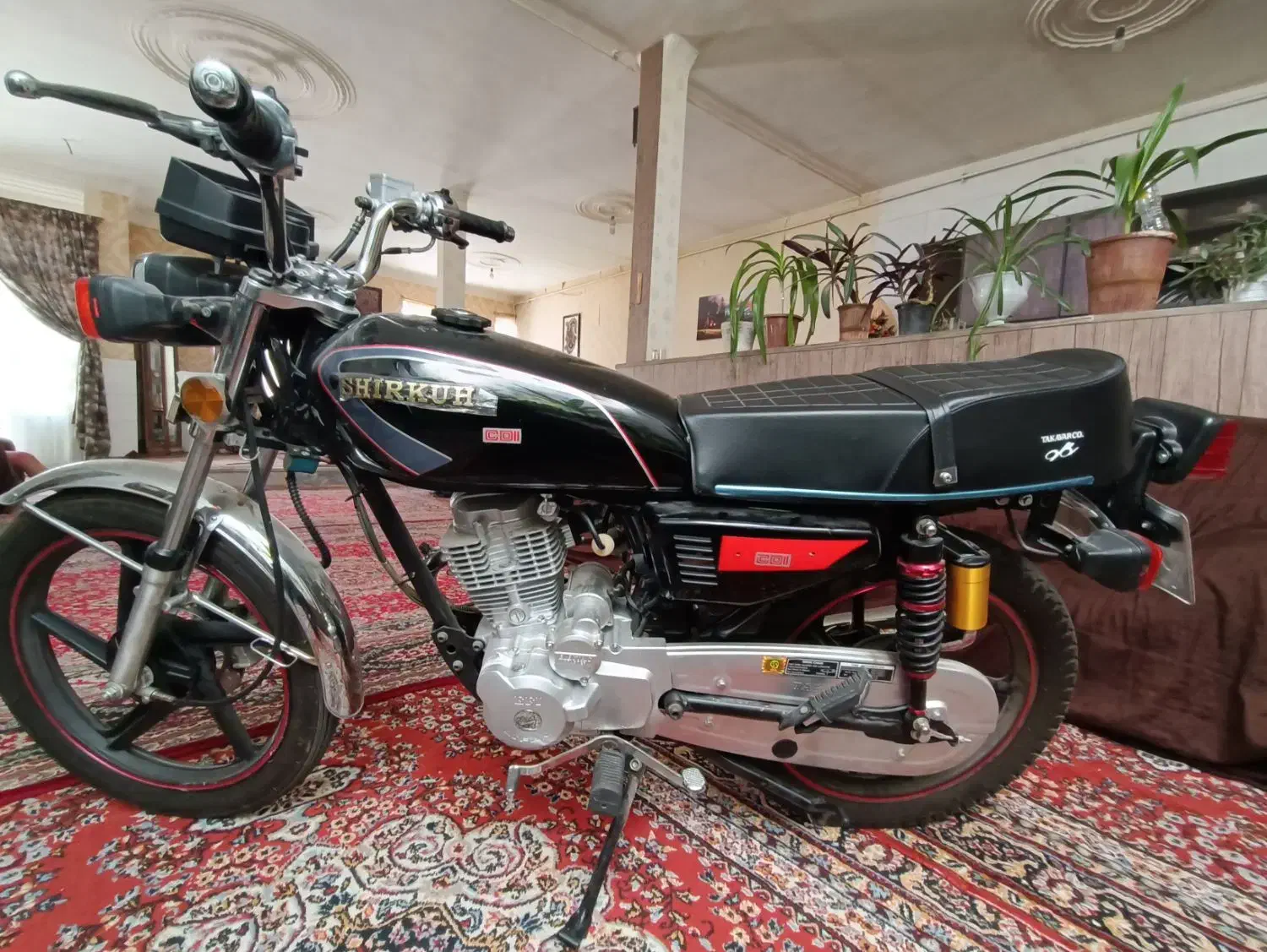 موتور شیرکوه 200کاربرات فابریک کارخونه|موتورسیکلت|بردسیر, |دیوار
