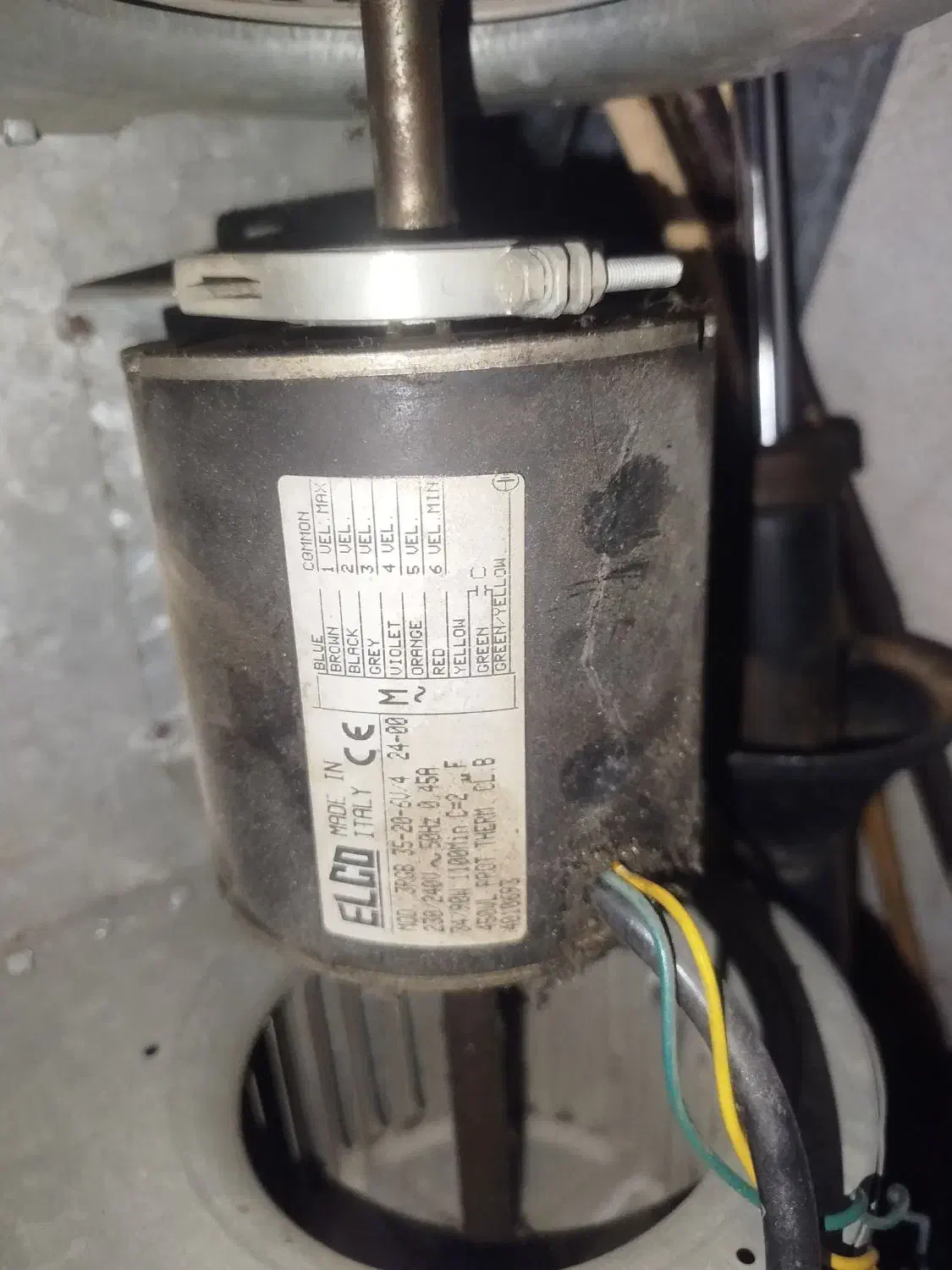 موتور کولر گازی ایتالیایی|کولر گازی و فنکوئل|اردبیل, |دیوار