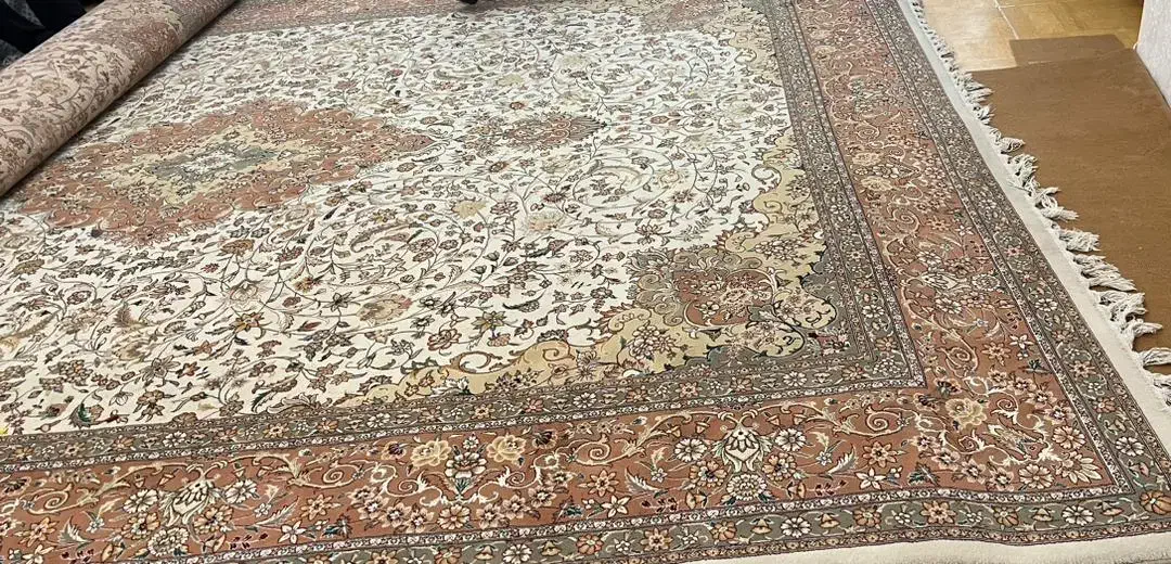 فرش ۱۲ متری ماشینی دستبافت گونه یک عدد|فرش|میانه, |دیوار