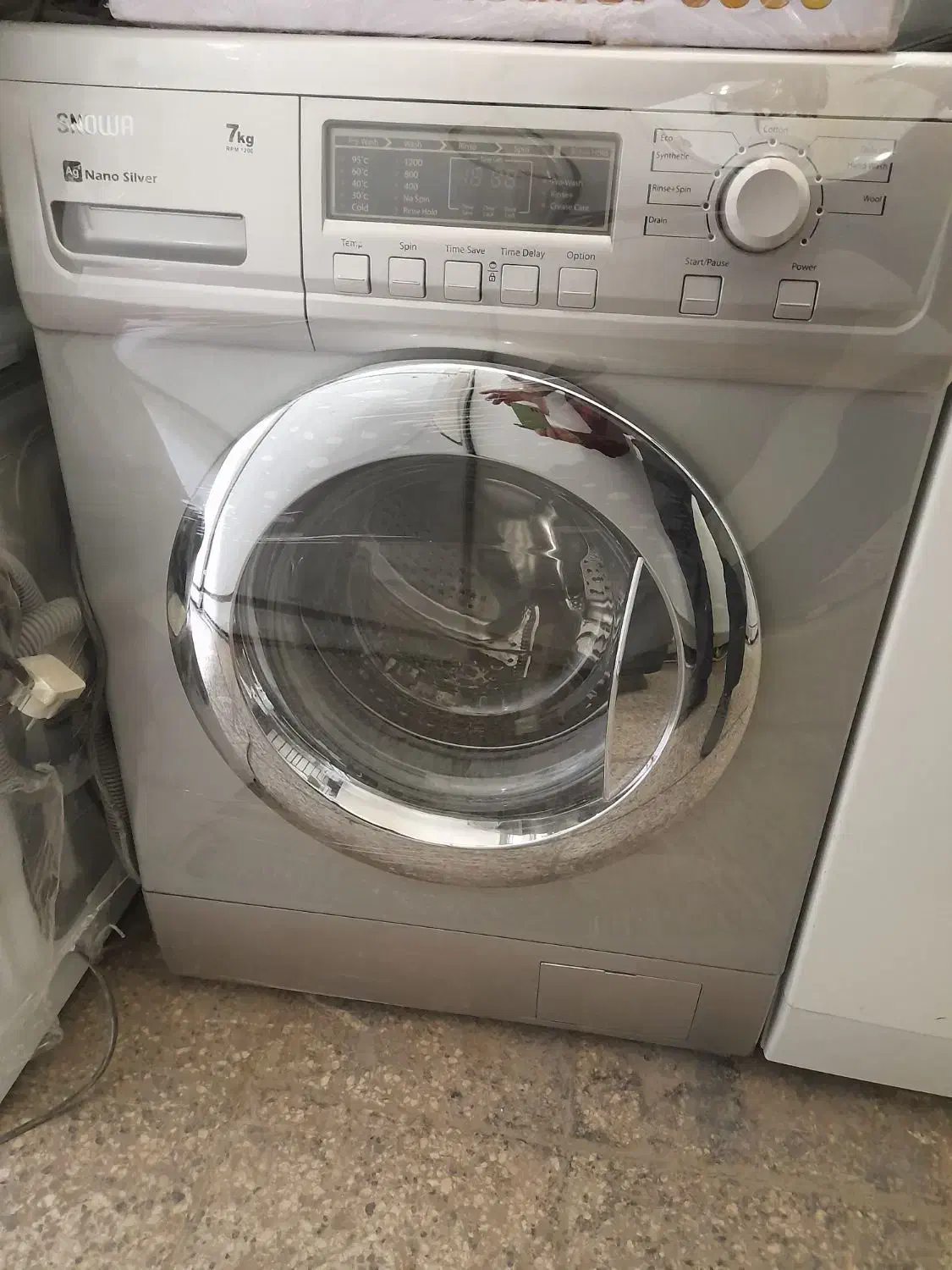 لباسشویی خشکن ۷کیلویی. درب استیل|ماشین لباسشویی و خشککن لباس|سبزوار, هفت تیر|دیوار