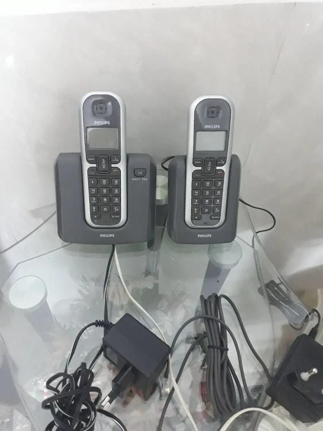 تلفن رو میزی بی سیم دوقلو در حد نو|تلفن رومیزی|قرچک, مهدیه|دیوار