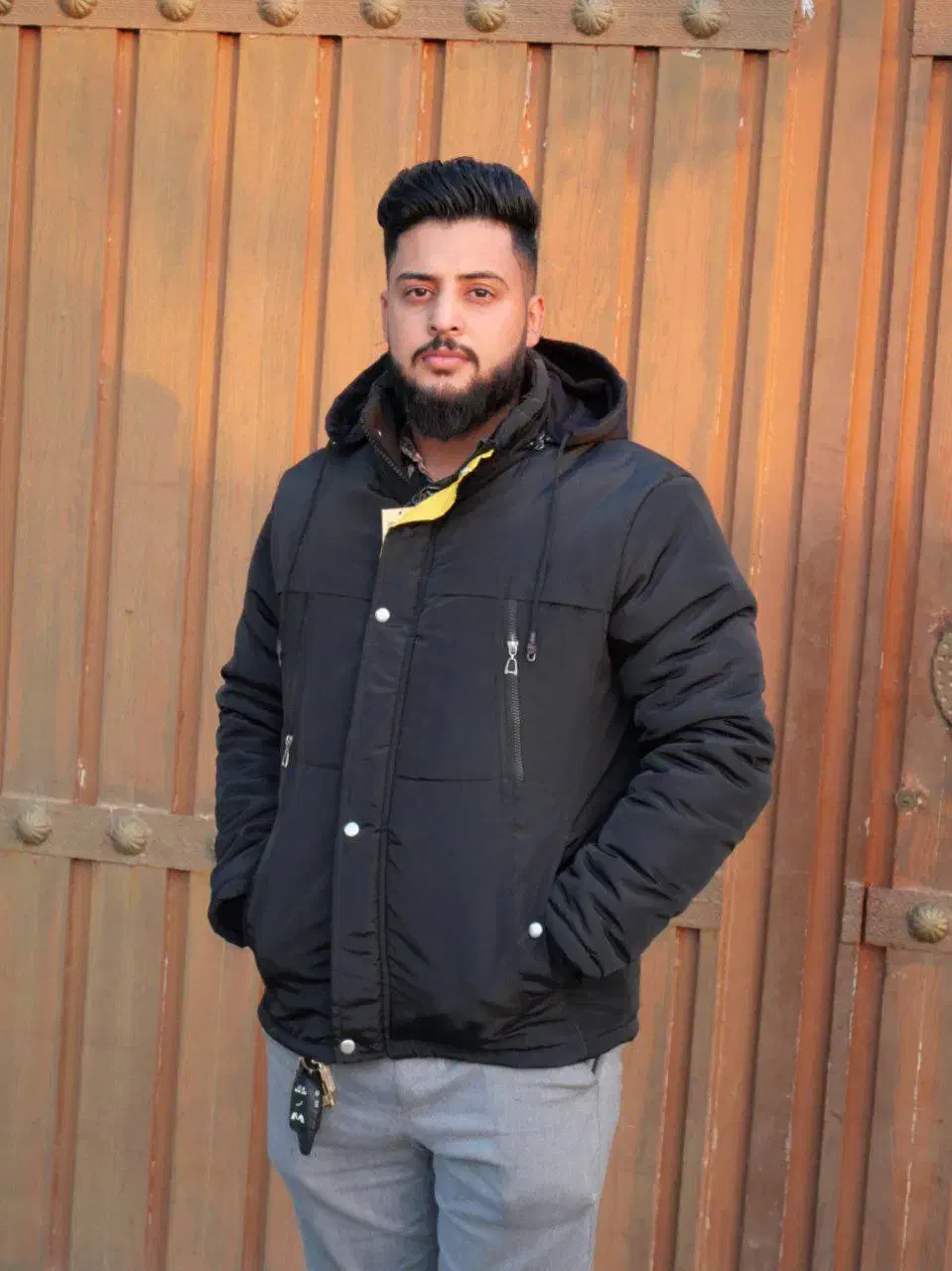 کاپشن داخل خز|لباس|زابل, |دیوار