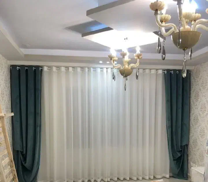 دوخت و شستشو و تعمیر انواع پرده|پرده، رانر، رومیزی|باوی, |دیوار