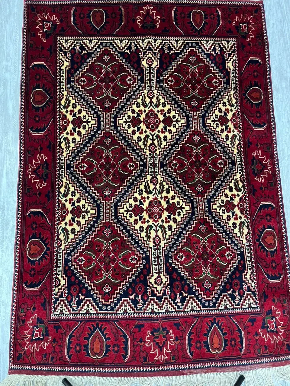 فرش دستباف ذرع و نیم|گلیم، جاجیم، گبه|تهران, منیریه|دیوار