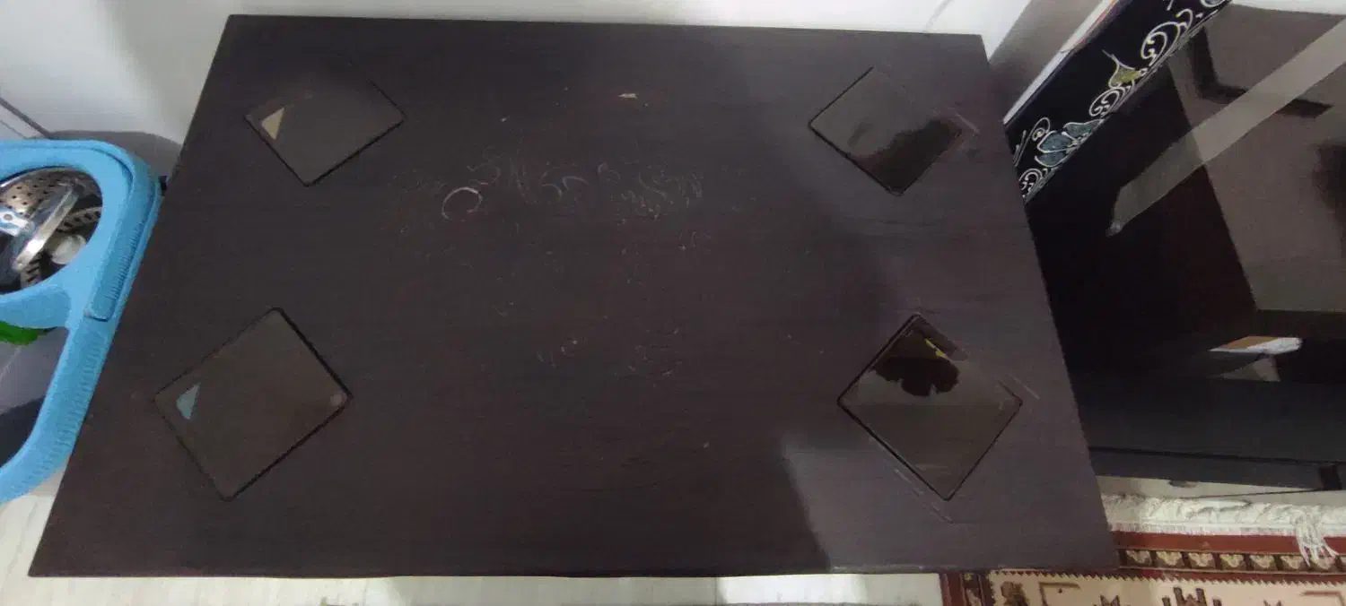 میز جلو مبلی همراه ۴تا عسلی|مبلمان خانگی و میز عسلی|بجنورد, |دیوار