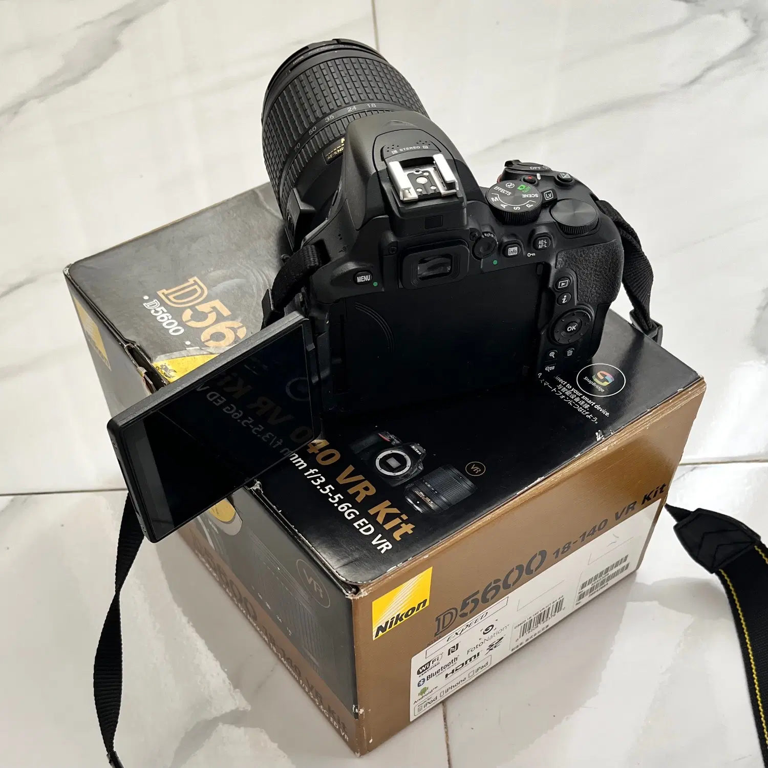 دوربین 5600D Nikon|دوربین عکاسی و فیلم‌برداری|کرج, شهرک ظفر|دیوار
