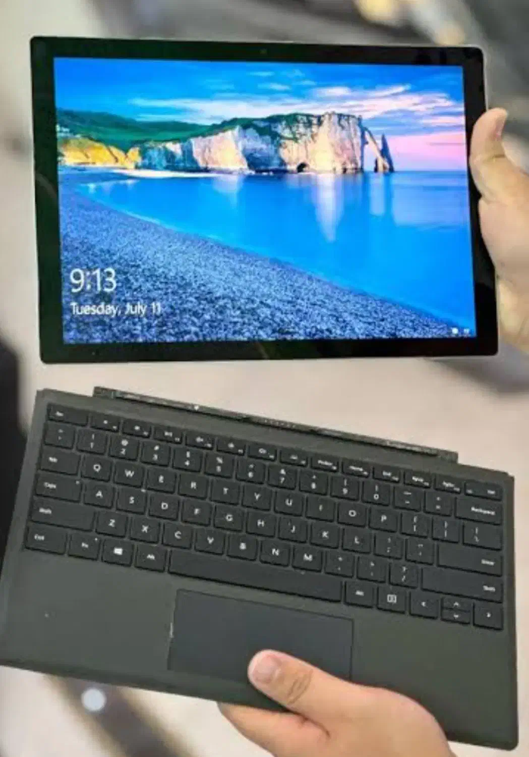 لب تاپ سرفیس پرو لمسی (pro10windoz)معاوضه|رایانه همراه|تهران, پرستار|دیوار