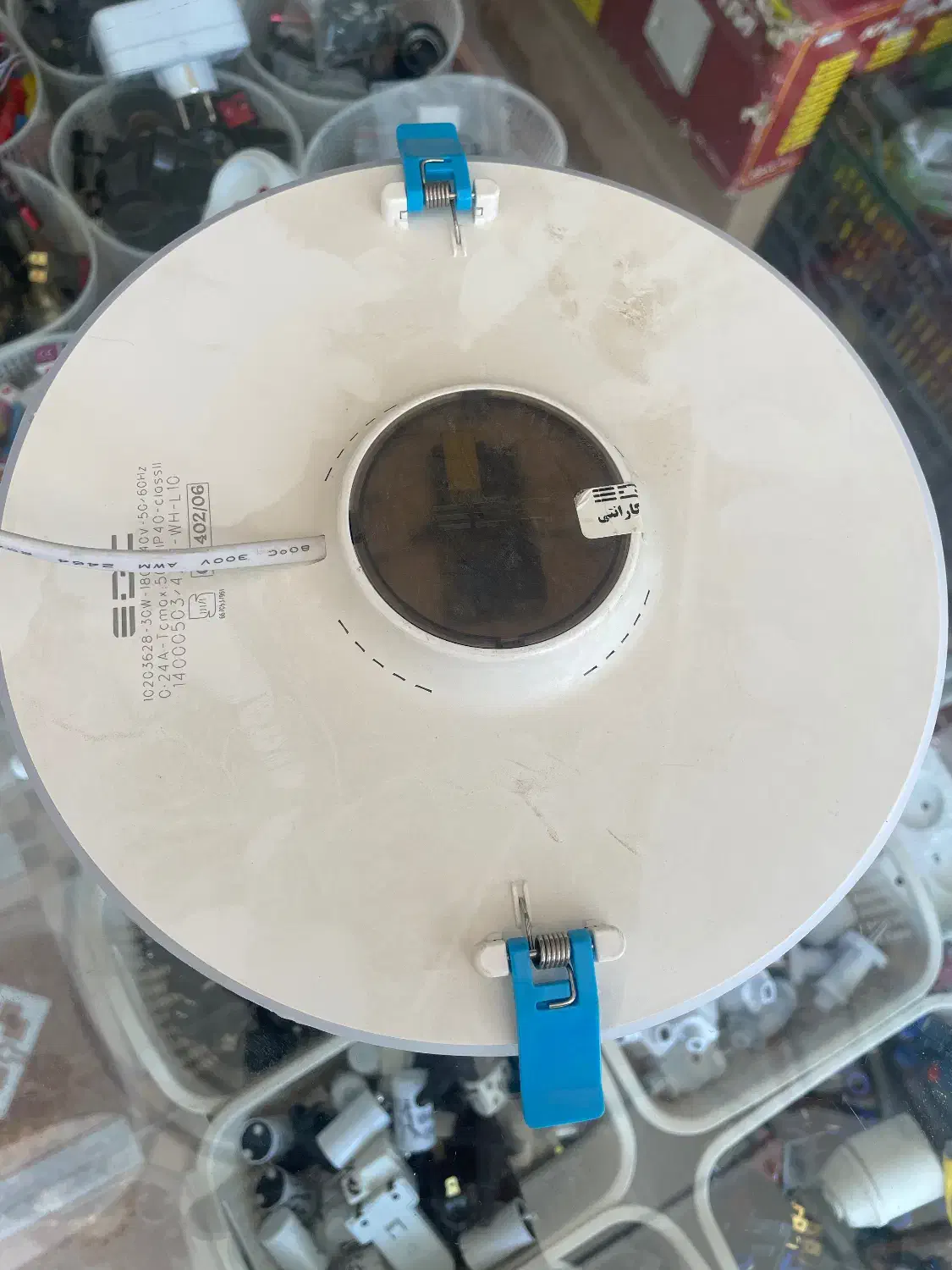 لامپ گرد توکار ۳۰ وات edc|لامپ و چراغ|فردوس (خراسان), |دیوار