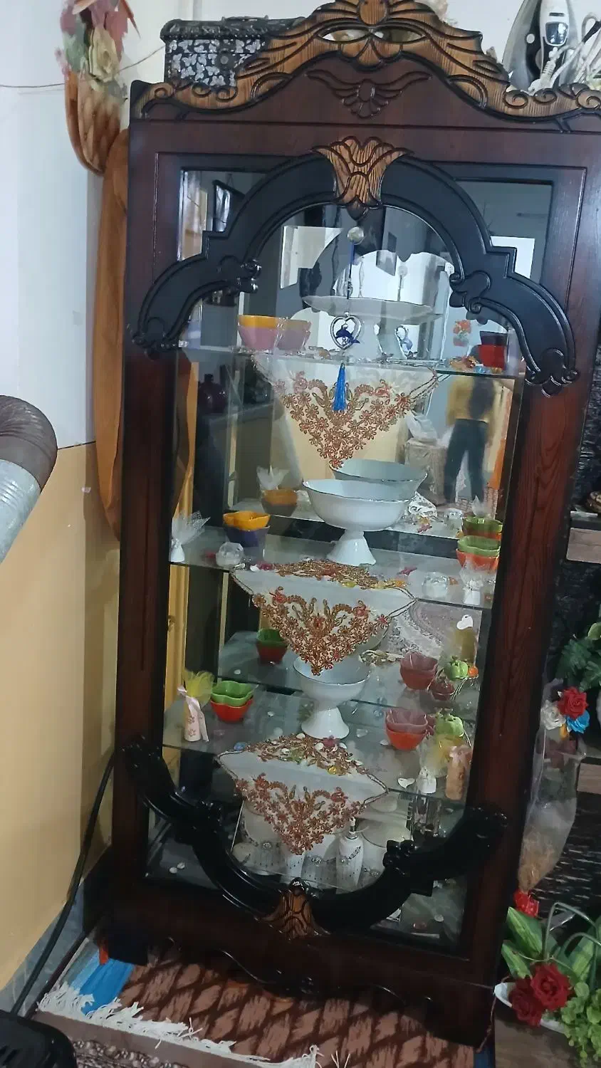 بوفه|بوفه، ویترین، کنسول|سنگدوین, |دیوار