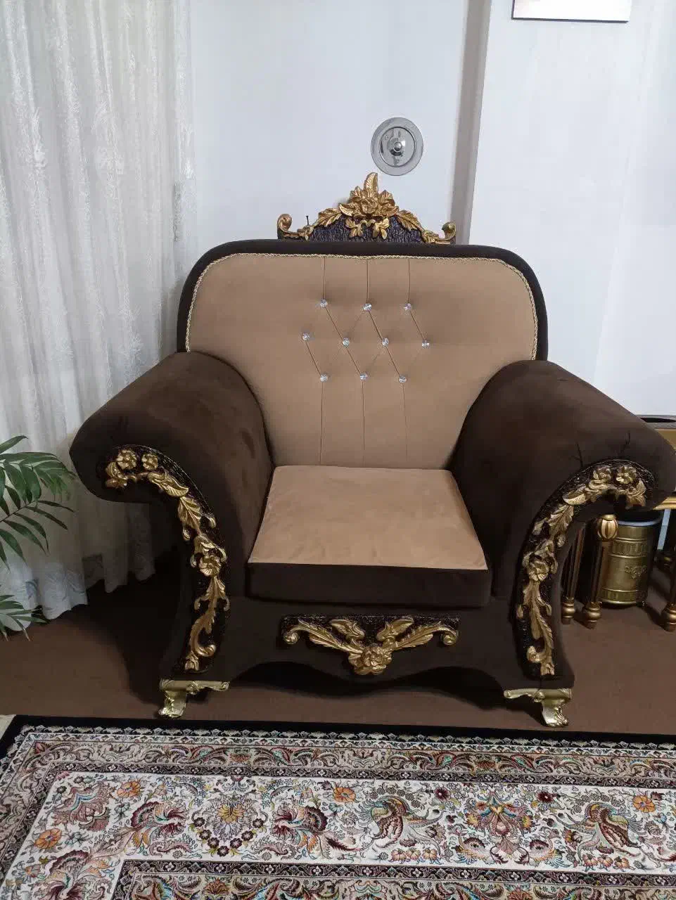 مبل 7نفره د حد نو|مبلمان خانگی و میز عسلی|زیباکنار, |دیوار