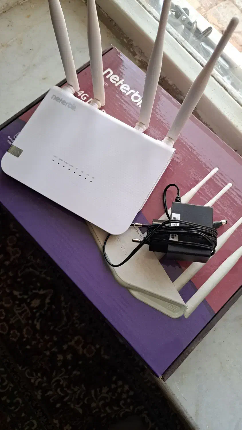 مودم نتربیت چهار آنتن|مودم و تجهیزات شبکه|کرمان, |دیوار