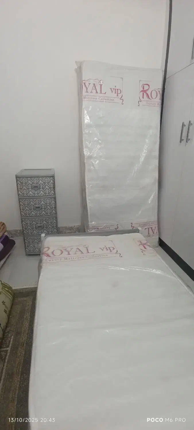 تخت خواب فلزی روتختی خوشخواب تخت یک نفره|تخت و سرویس خواب|رضویه, |دیوار