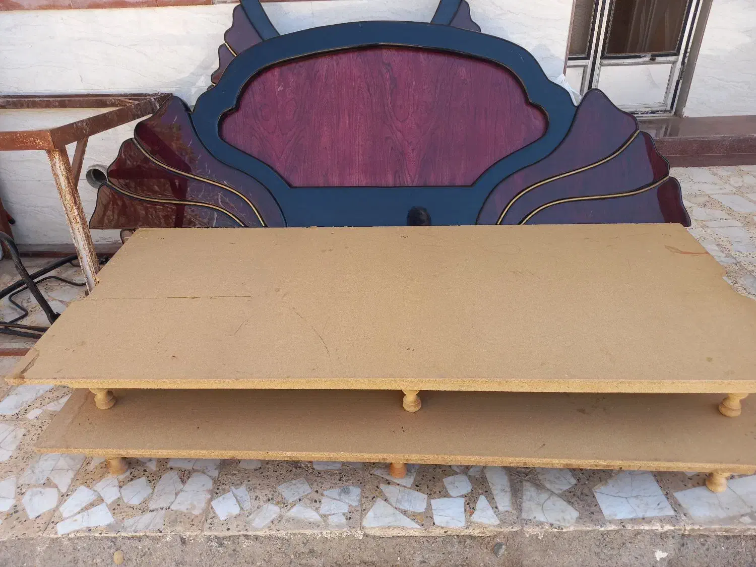 تخت دو نفره|تخت و سرویس خواب|زاهدان, |دیوار