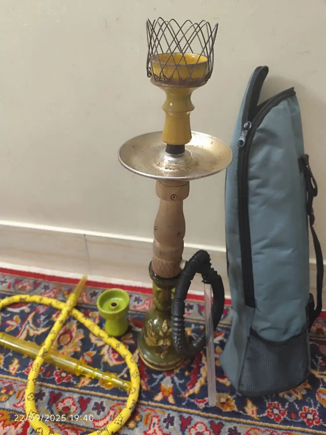 قلیان|کلکسیون و سرگرمی|کاشان, پا نخل|دیوار