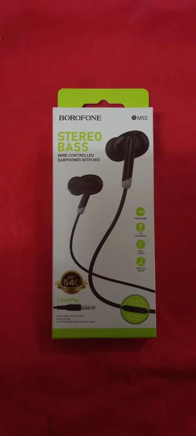 هندزفریBOROFONE(نوآکبند)دارای گارانتی۱ساله|پخشکننده همراه|اصفهان, باغ فدک|دیوار