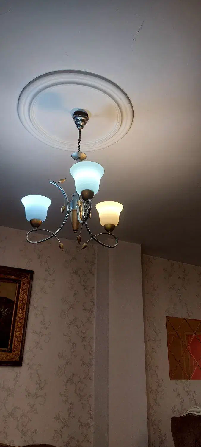 لوستر پذیرای|لوستر و چراغ آویز|فردیس, نسترن غربی|دیوار