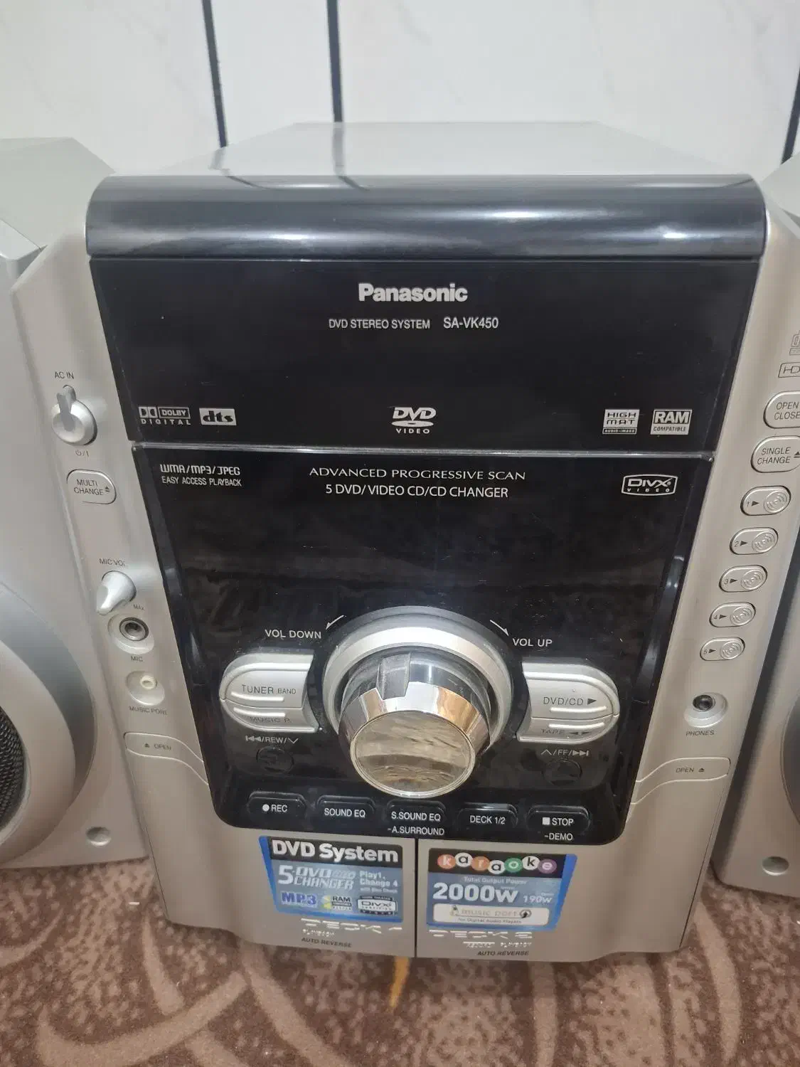 فروش ضبط مدل پاناسونیک|سیستم صوتی خانگی|دزفول, |دیوار