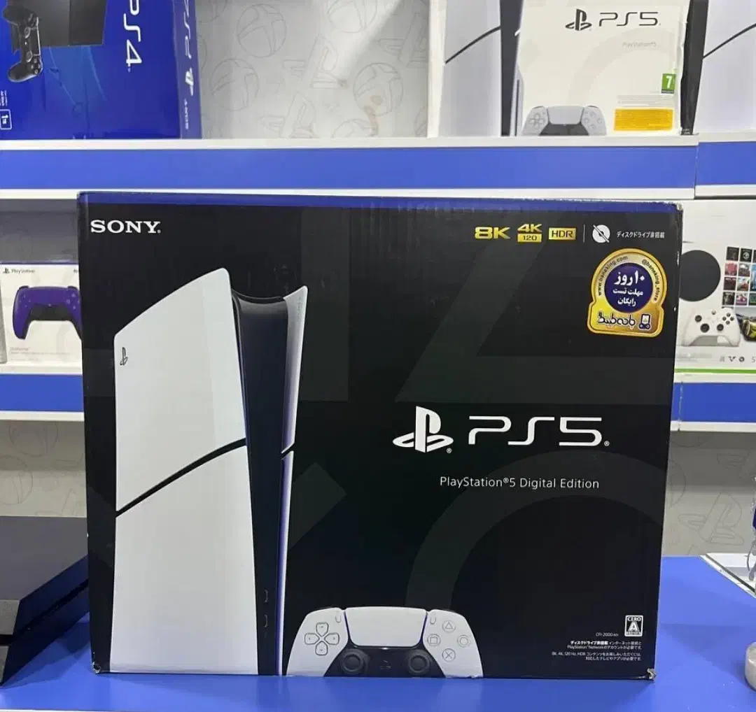 فروش PS5 Slim Digital ریجن آمریکا و اروپا|کنسول، بازی ویدئویی و آنلاین|دزفول, |دیوار