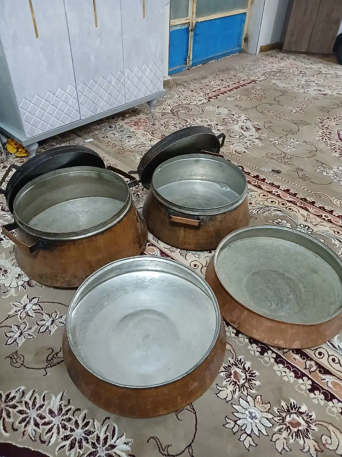 قلف مسی و لگن چه مسی|ظروف پختوپز|سبزوار, غرب نیروگاه|دیوار