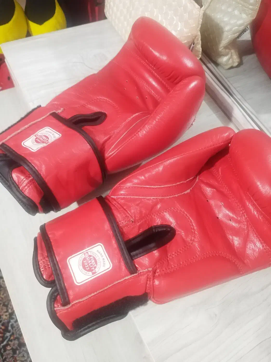 دستکش بوکس چرم اصل|تجهیزات ورزشی|گرگان, |دیوار