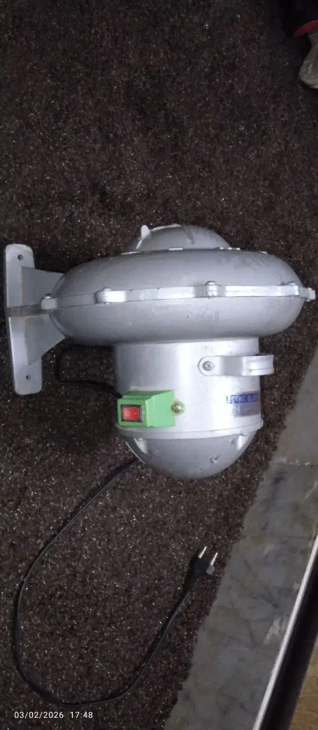 دمنده حلزونی|پنکه و تصفیه‌کنندهٔ هوا|خمینی‌شهر, |دیوار