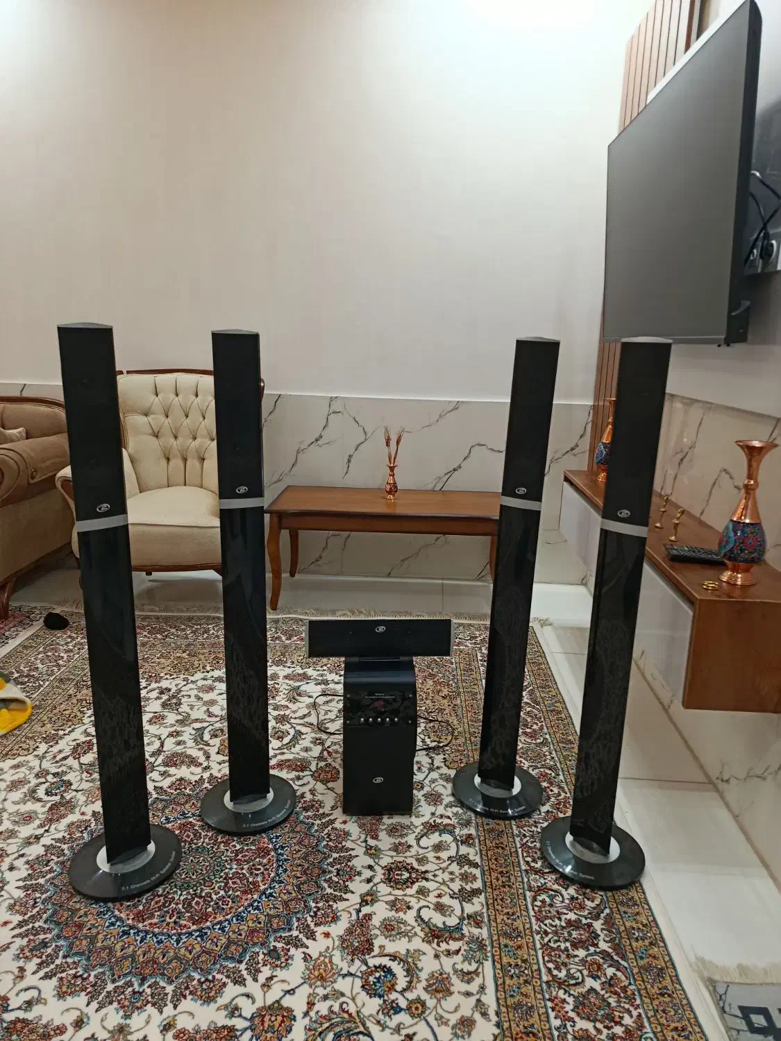 باند  4عدد اسپیکر|سیستم صوتی خانگی|بیرجند, |دیوار