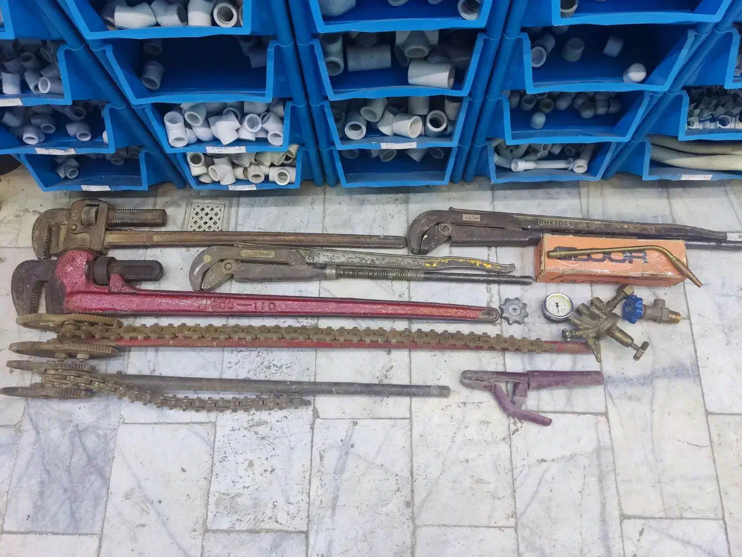 آچار و ابزار مخصوص موتورخانه بندی|ابزارآلات|مشهد, شهید مطهری|دیوار