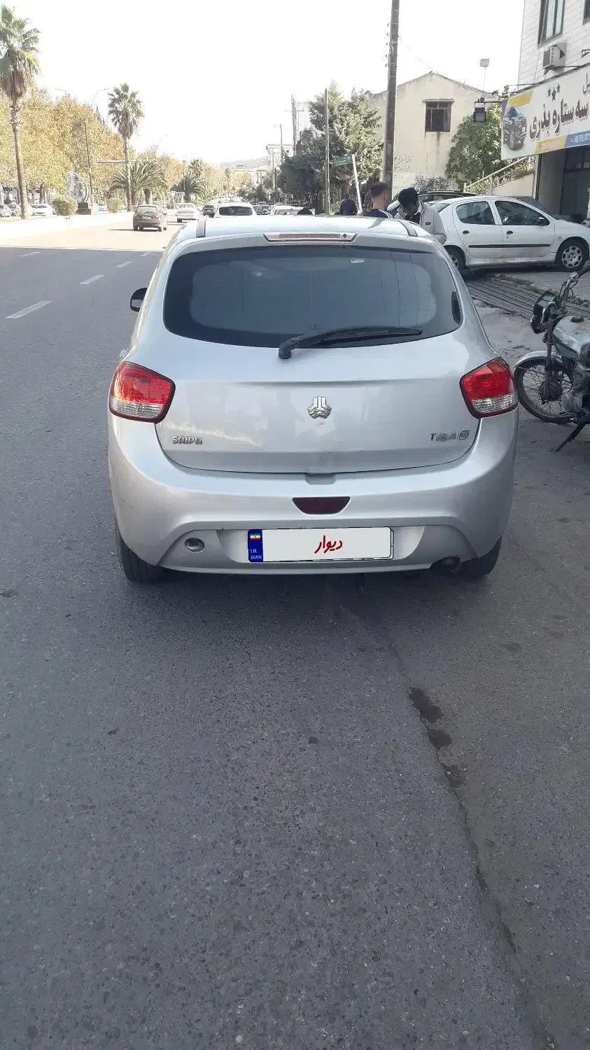 خودرو تیبا دو مدل ۹۵ فروشی|خودرو سواری و وانت|بهشهر, |دیوار