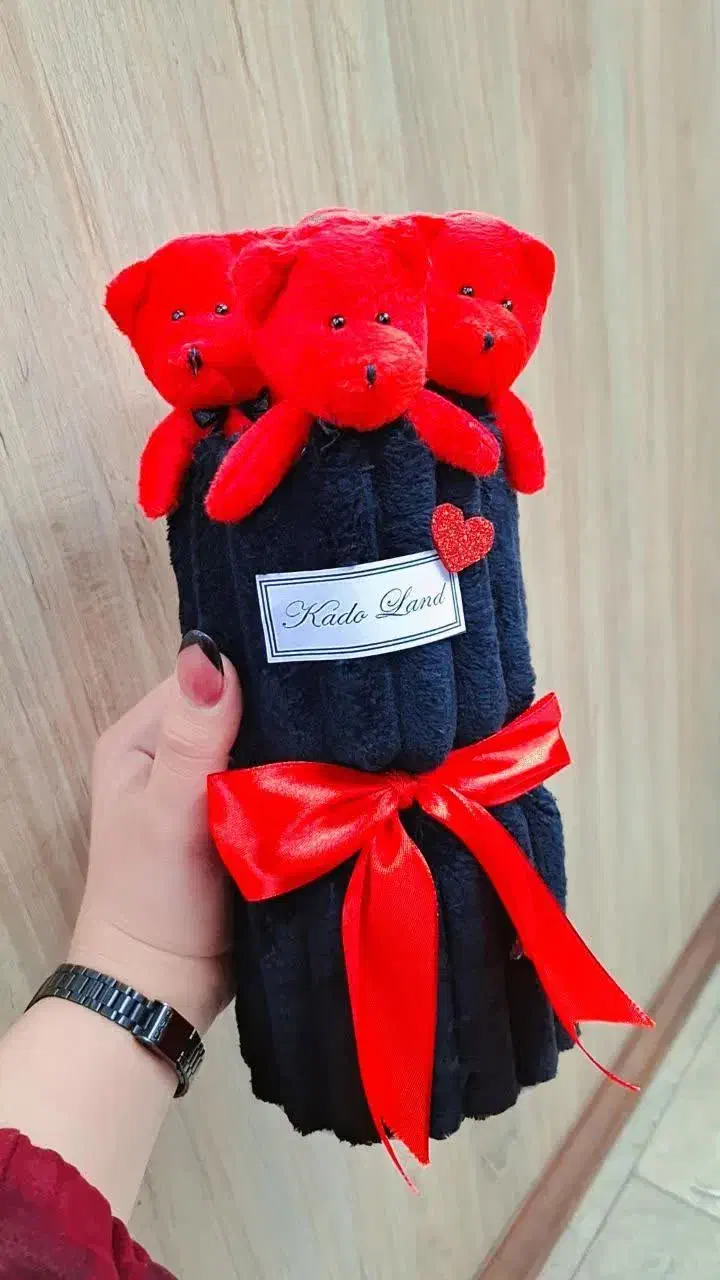 بوکت تدی مناسب کادو ولنتاین|زیورآلات و اکسسوری|تهران, شهرک طالقانی|دیوار