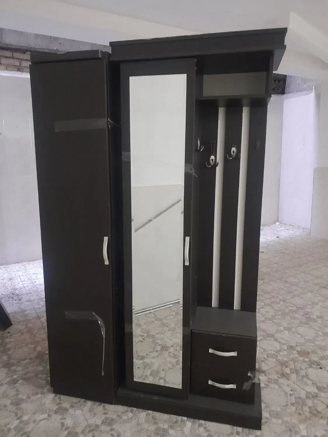 کمد قفسه ای و جاکفشی ریلی|جاکفشی، کمد، دراور|رباطکریم, نصیرشهر|دیوار