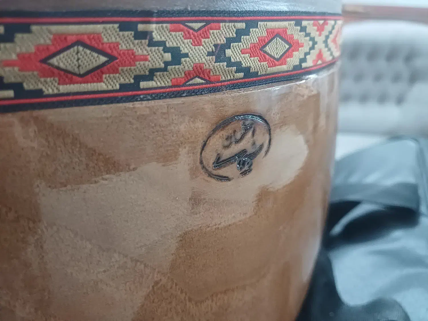 تنبک سه مهر اصفهان شیرانی همراه کیف|سازهای سنتی|اراک, |دیوار