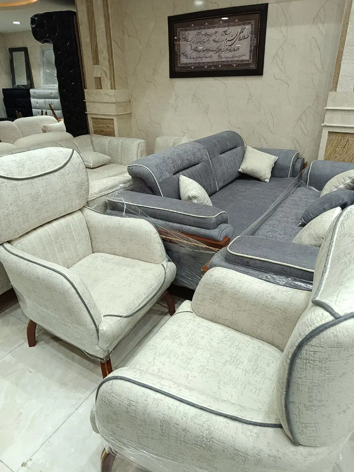 حراج مبل ۸ نفره ۴۶۸۰۰ دلسامبل|حراج|مسجد سلیمان, |دیوار