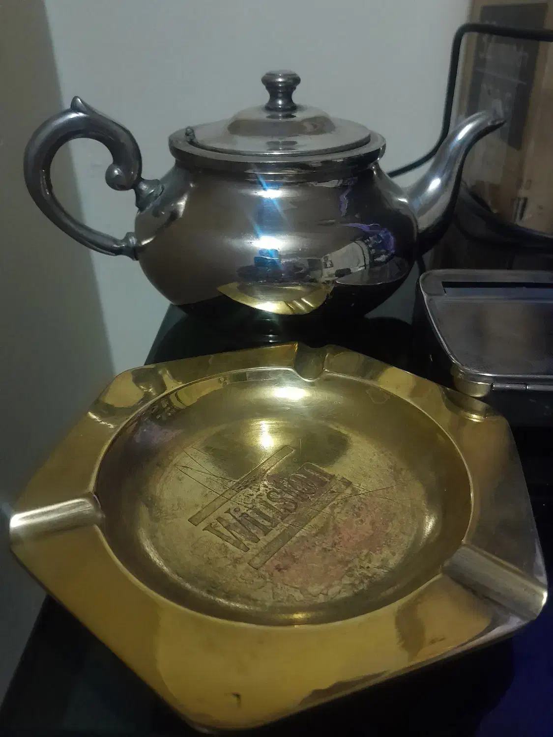 قوری برنجی|کلکسیون اشیاء عتیقه|تهران, افسریه شمالی|دیوار