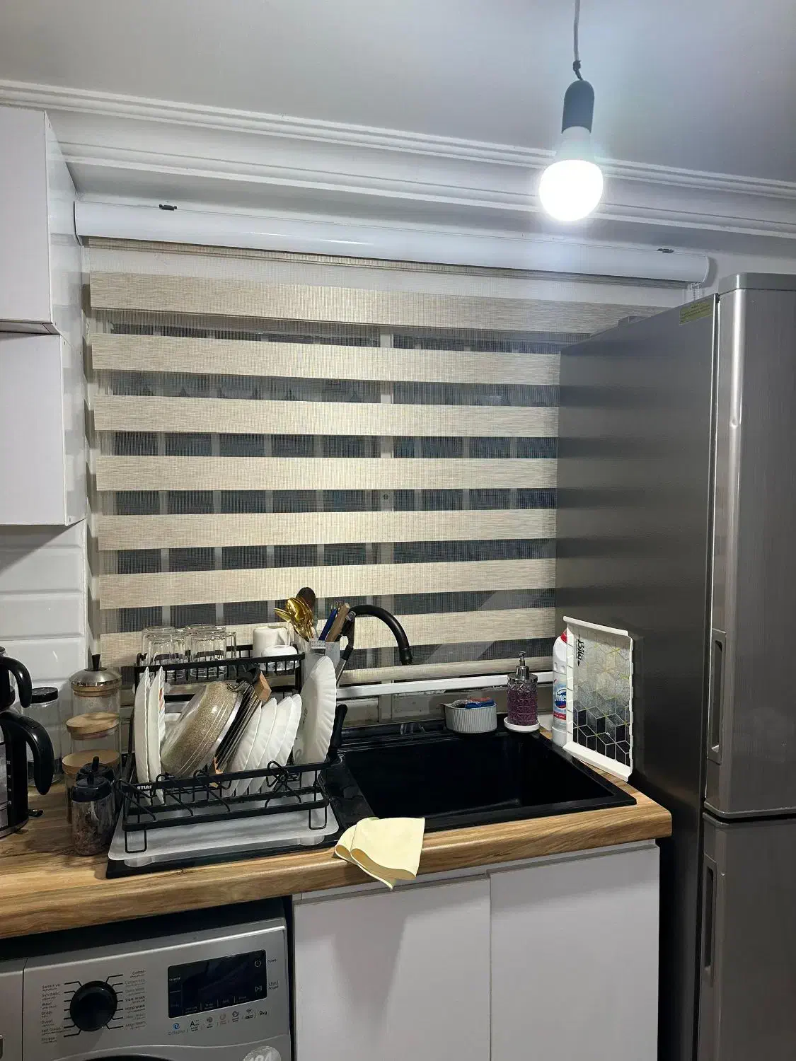 پرده زبرا درحد نو|پرده، رانر، رومیزی|رشت, بازار|دیوار