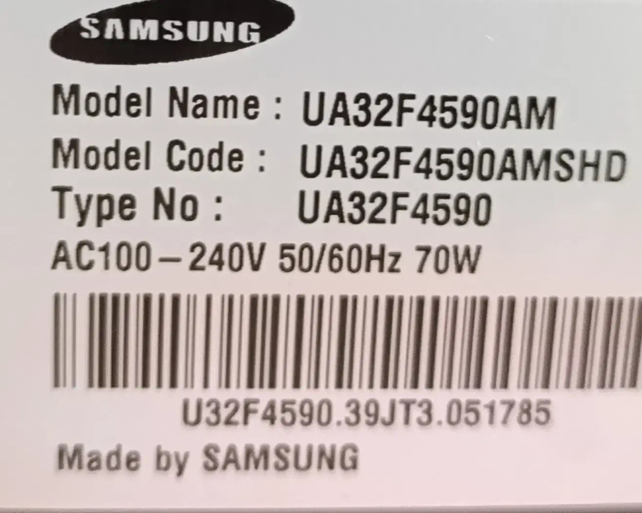 تلویزیون سامسونگ ال ای دی 32اینچ|تلویزیون و پروژکتور|بیرجند, |دیوار