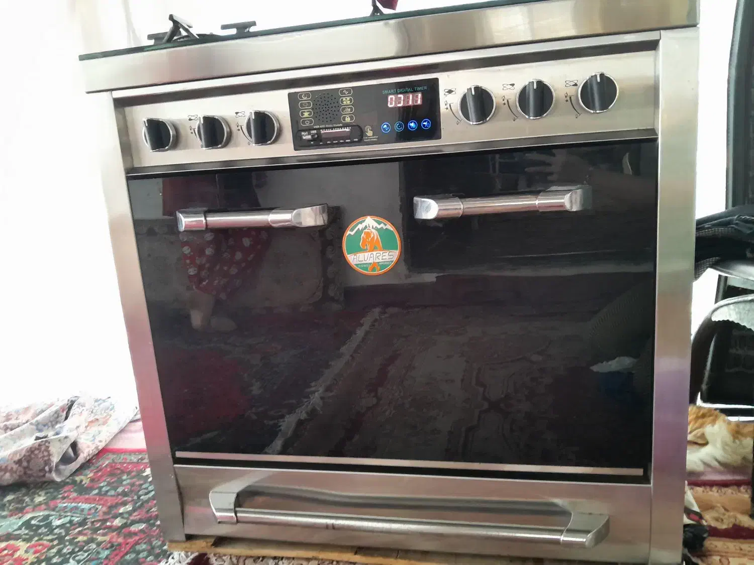 گاز ۵شعله|اجاق گاز و لوازم برقی پختوپز|طاهرگوراب, |دیوار