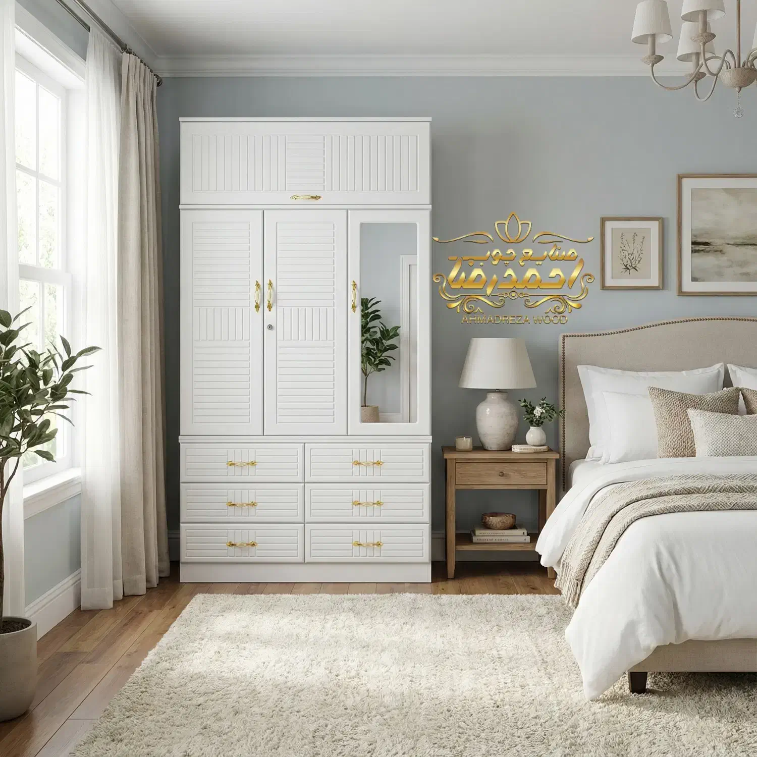 کمد لباس کمد سه تیکه وکیوم|جاکفشی، کمد، دراور|تهران, خلازیر|دیوار