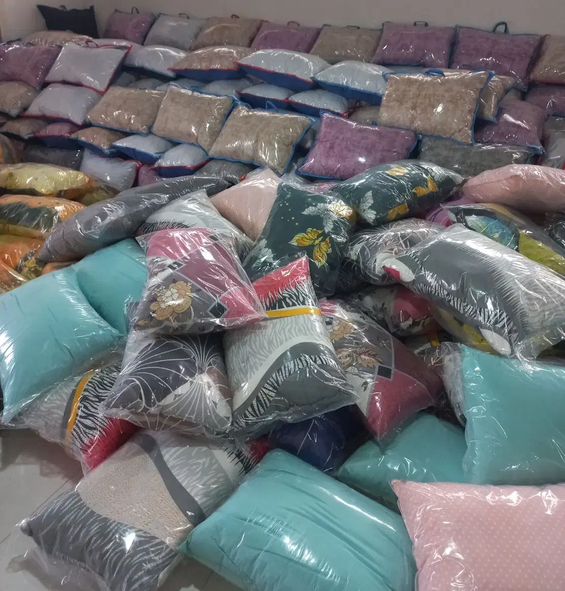 بالش بالشت از تولید به مصرف|رختخواب، بالش، پتو|رشت, گلسار|دیوار