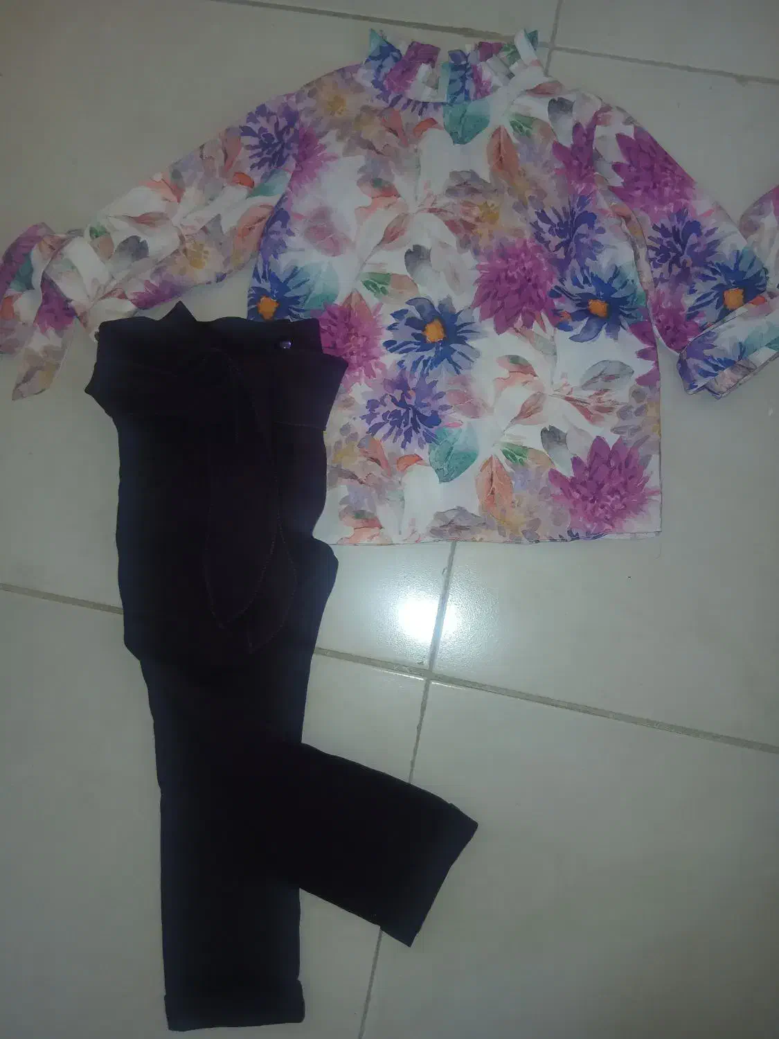 ست مانتو شومیز و شلوار مادر دختری|لباس|اصفهان, شهرک گل نرگس|دیوار