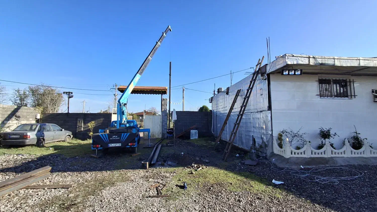 جرثقیل نیسان|خدمات حمل و نقل|رشت, گیل|دیوار