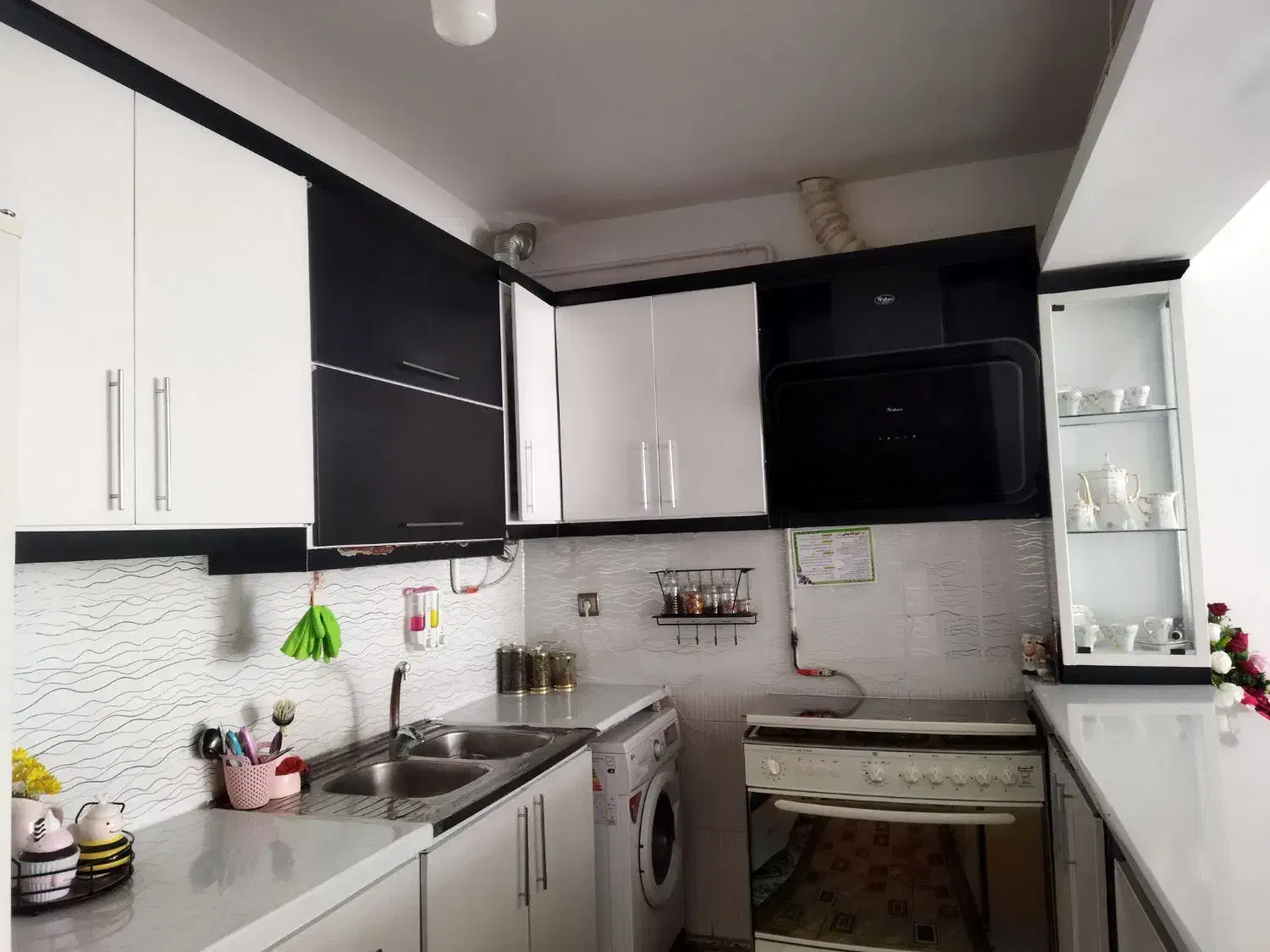 کابینت آشپزخانه|آبچکان و نظمدهنده ظروف|نیشابور, فرح بخش|دیوار