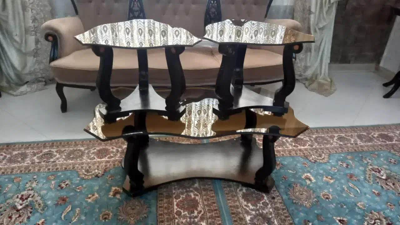 جلو مبلی ویک جفت عسلی سالم|مبلمان خانگی و میز عسلی|ابهر, |دیوار