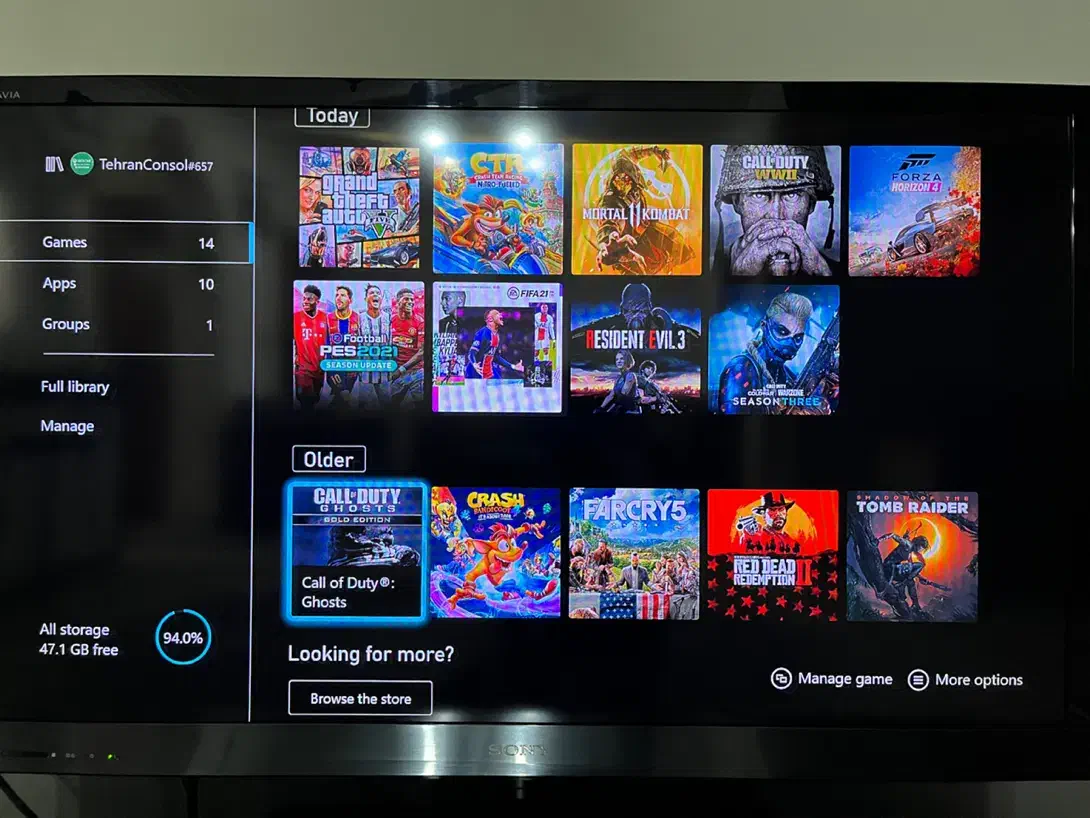 ایکس باکس وان اس xbox one s|کنسول، بازی ویدئویی و آنلاین|ساری, |دیوار