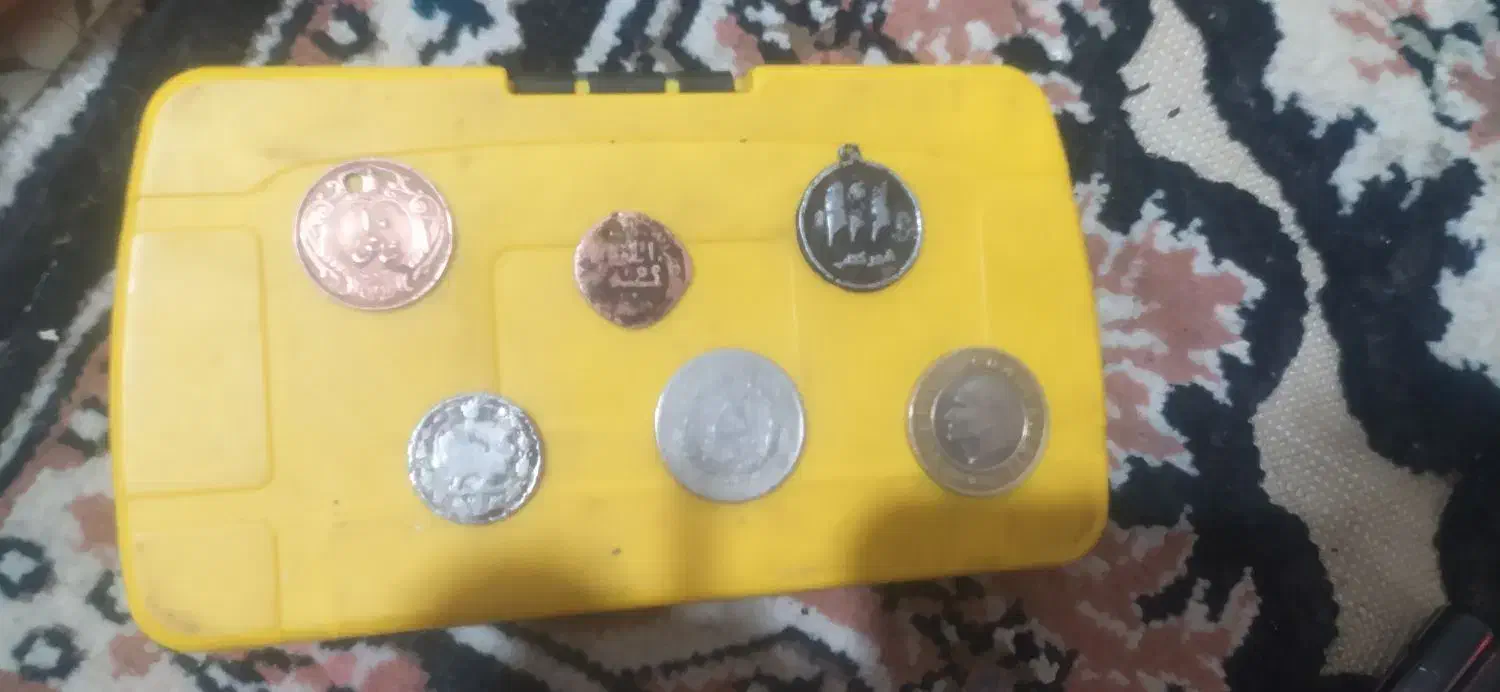 شش عدد سکه قدیمی یکی چکشی|کلکسیون سکه، تمبر، اسکناس|بومهن, |دیوار