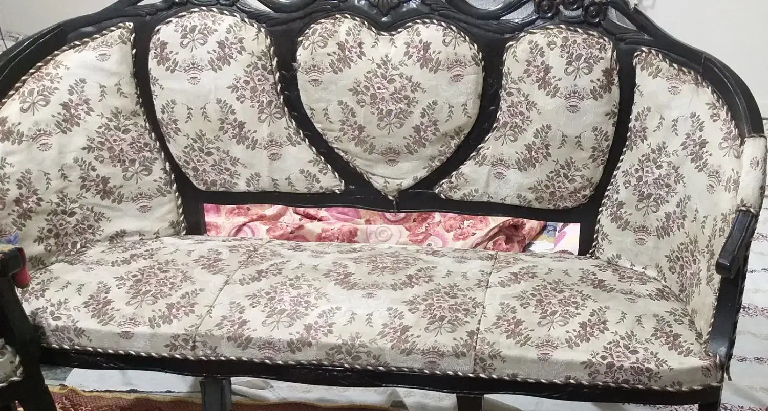 مبل ۸ نفره سلطنتی|مبلمان خانگی و میز عسلی|شهرکرد, |دیوار